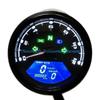 H7JD 12V Motorrad Tacho Drehzahlmesser Kraftstoffanzeige Armaturenbrett Anzeigen Zifferblatt Kilometerzähler LCD Digital