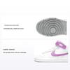 Mid 2 Retro Casual Slip-Resistant Shock Absorbing Durable Mid-Top Kids Skate Shoes Kids Skate Shoes White Purple CD7783-103