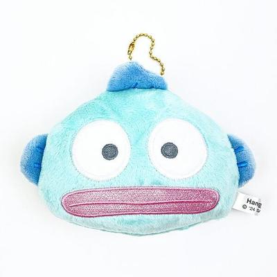 Sanrio Hangyodon Plush Mirror with Ball Chain