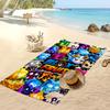 Blox Fruits Beach Towel, Soft Absorbent Quick‑Dry Towel for Beach Pool Swimming Travel Home