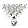 Luxurious 30mm Clear Crystal Drawer Knob For Cupboards And Wardrobes 1 Piece