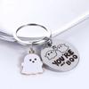 I Hope We're Friends Ghost Key Rings Ghost Skull Keyring Halloween Ghost Keychain  Women