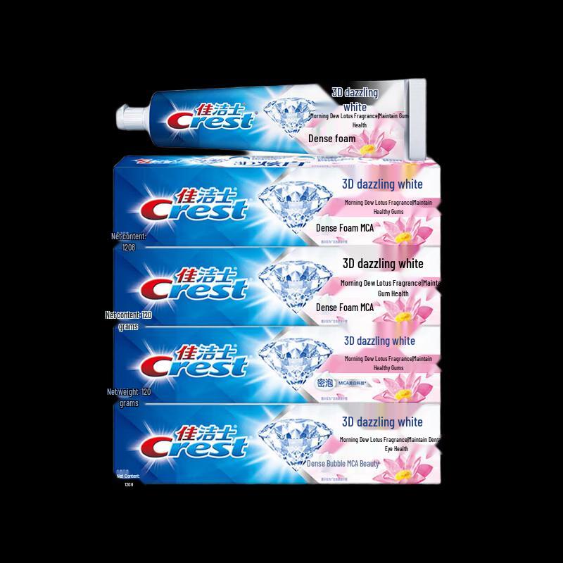 

Crest 3D White Morning Dew Lotus Scent Toothpaste