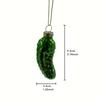 Glass Cucumber Christmas Tree Hanging Ornament for Home Bedroom Living Room Decor 7