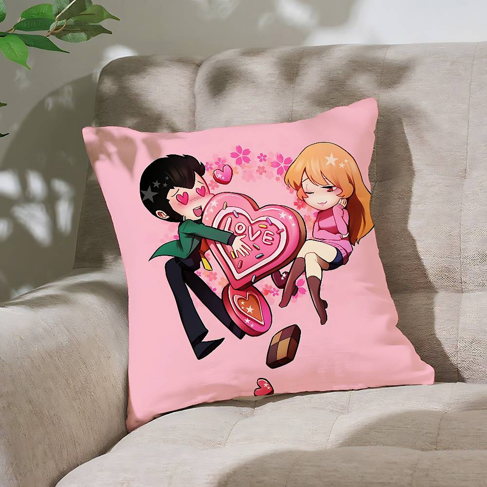 Anime L-Lupin The T-Third Pillow Case Cushion Cover Soft Cute Throw Pillow Case For Car Sofa Pillowcase Polyester With Zipper