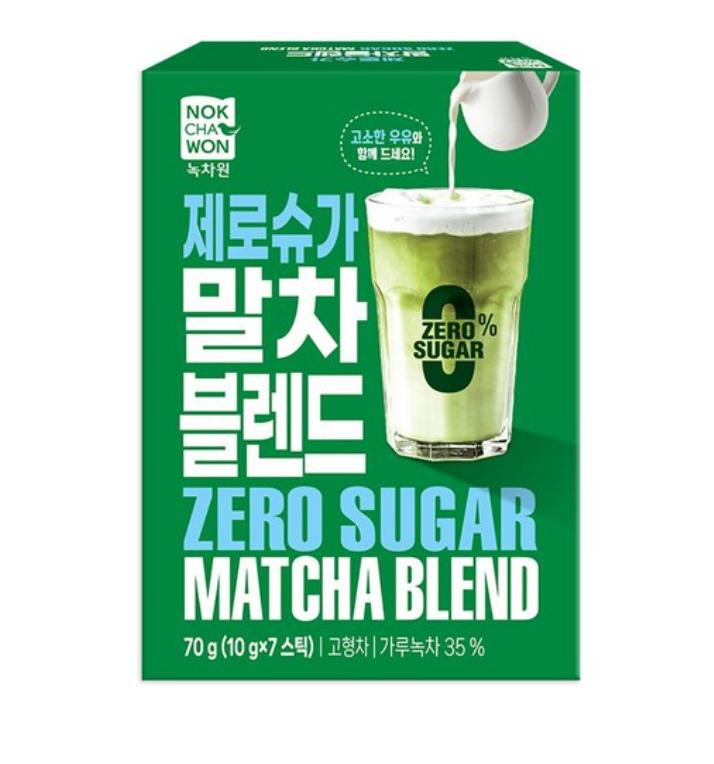 

Нокчавон Без сахара Смесь Матча 7 стиков – Премиальный корейский зеленый чай 1 box