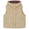 Fashion Winter Sleeveless Vest Woman Warm Outerwears Hooded Casual Thick Women's Jackets