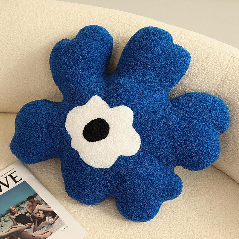 48x58CM Office Seat Lumbar Pillow Sofa Cushion Sun Flower Throw Pillow Petal Back Cushion Plush Toy