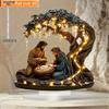 2D Flat Acrylic Desktop Decoration, Indoor and Outdoor Decoration - No Battery/electricity Required, Free Day Decoration, Shop Decoration, Durable