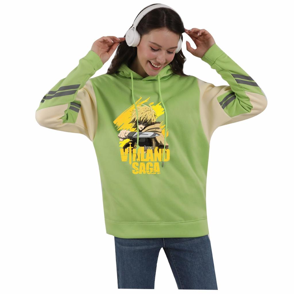 VINLAND SAGA Ice Sea War Hoodie: Unisex Autumn/Winter Color Block Fleece