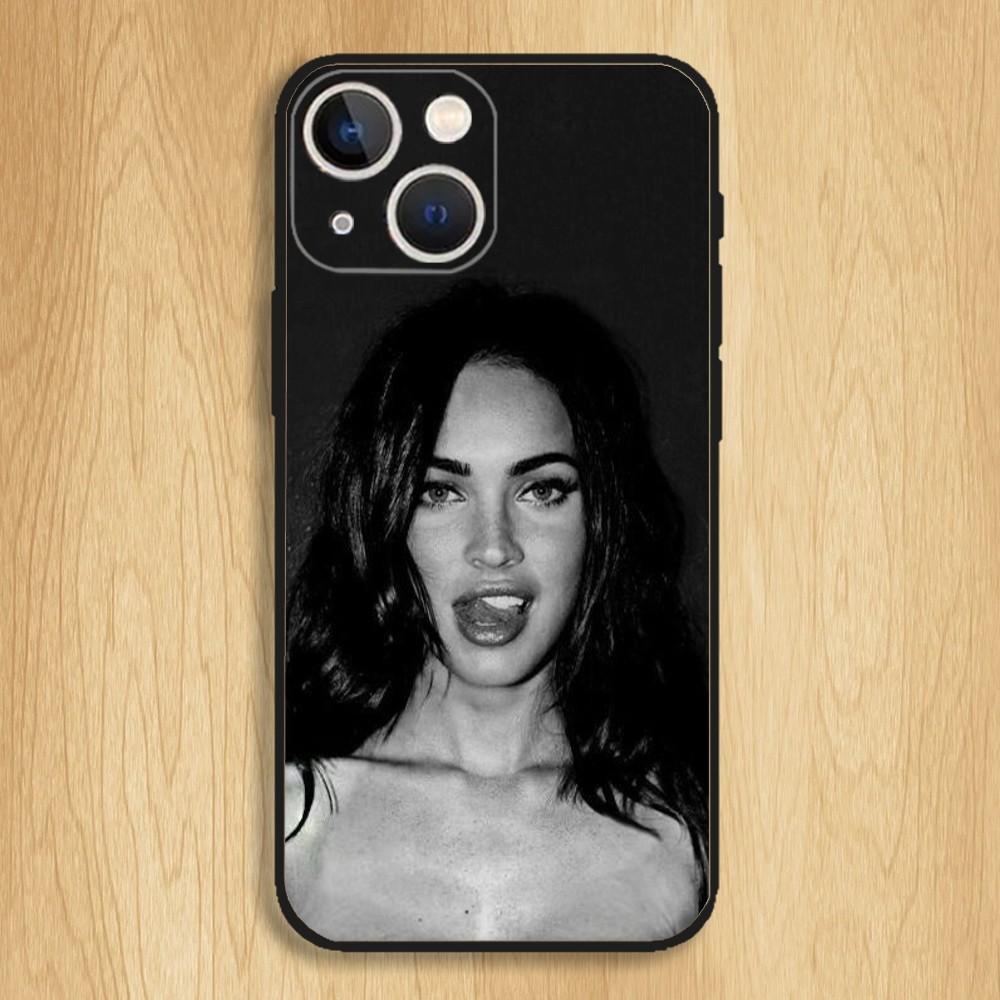 Jennifers Body Megan Fox Phone Case For iPhone15,14,13,12,11,Pro,Max,Plus,Mini,X,XS,XR,8,7,6,S,Plus,SE Soft Black Case