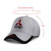 1PCS NEW Unisex Embroidery Baseball Caps Spring And Autumn Outdoor Adjustable Casual Hats Sunscreen Hat For Mitsubishi MOTORS
