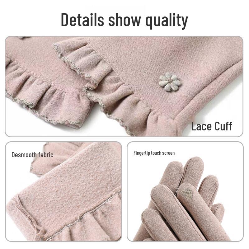 Lishi Women's Thin Thermal Cycling Gloves