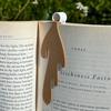 Creative Coffee Cup Bookmark PU Leather Fun Reading Gift for Book Lovers Coffee Enthusiasts