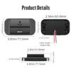 12V USB Outlet Panel Wall Mount 36W USB C and Dual QC 3.0 18W Port Car Charger Socket Accessories for Car Bus RV Truck