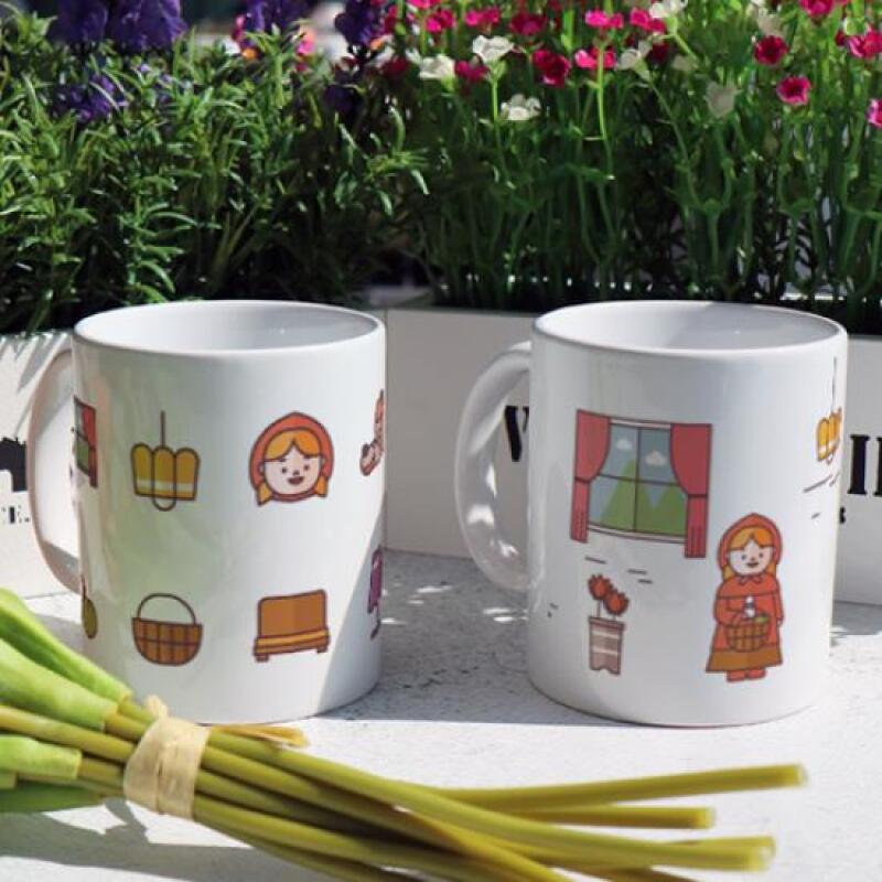 ir592-Design Mug 2p-Red Hat