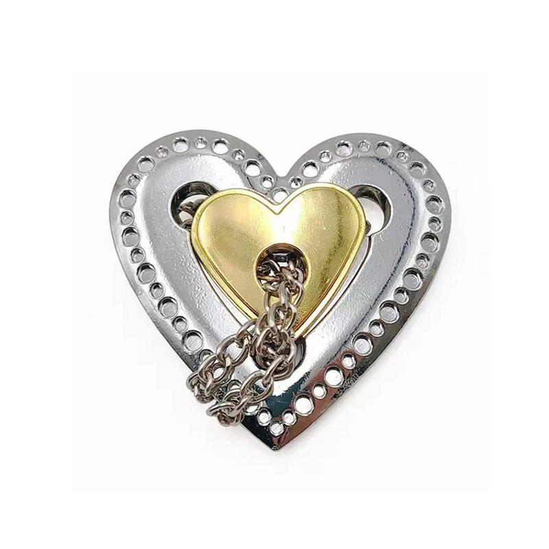 Heart Shaped Metal Puzzle Solving Brain Teasers for Kids Adults Disentanglement IQ Challenge Magic Tricks Educational Gifts