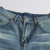 Womens Classic Wide Leg Jeans Fashionable Versatile Denim Pants Micro Stretch Long Trousers
