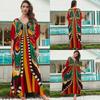 European-American Cotton Tie-Dye Beach Dress: Loose Robe & Bikini Cover-Up
