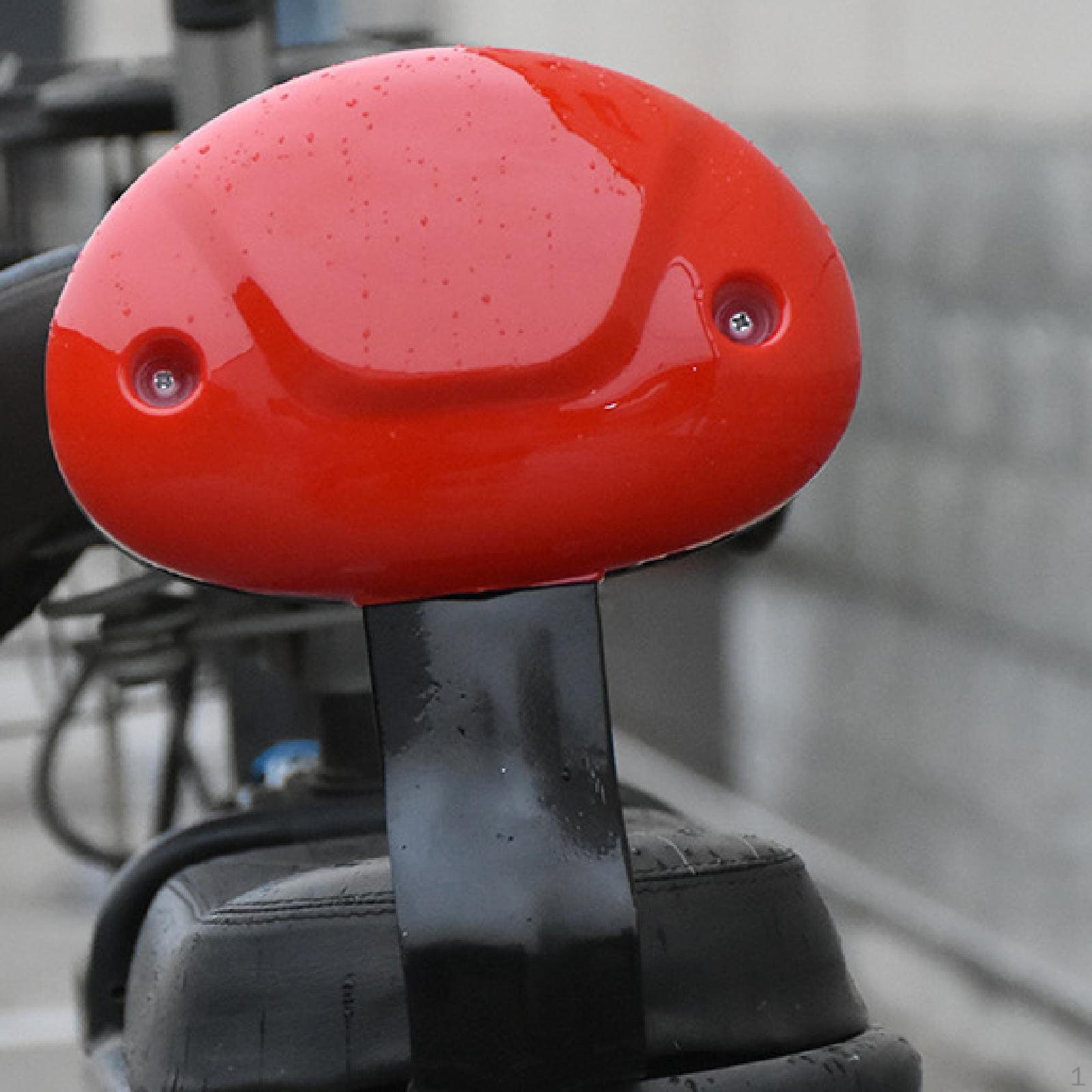 

Electric Backrest Back Cushion, Outdoor Replacement Stable Practical Easy Installation, Rear Seat червоний