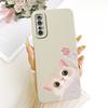 For Oppo Reno3 Pro 4G Case CPH2035 CPH2037 Cute Cat Duck Cartoon Cover Soft TPU Phone Case For Oppo Reno 3 Pro 5G CPH2009 Fundas