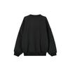 adidas Fleecegefüttertes Locker geschnittenes Rundhals-Sweatshirt Herren-Oberteile Schwarz JJ2269