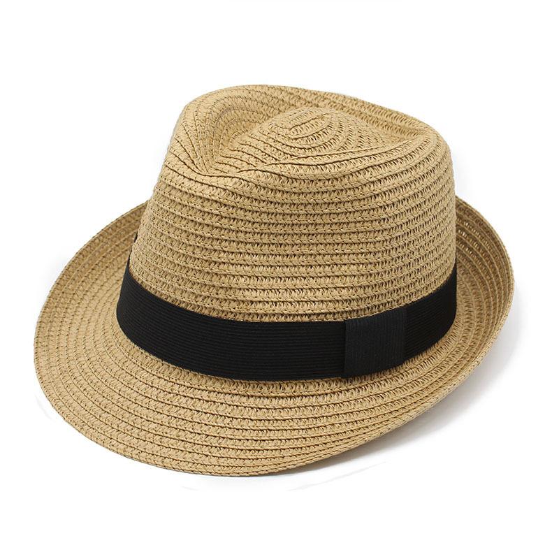 Panama Straw Hat, Men'S And Women'S Top Hats, Summer Shade, Beach Brim Sun Hats