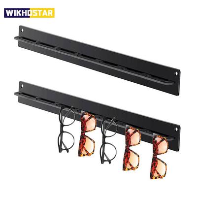 Acrylic Eyeglasses Holder Wall Mounted Sunglasses Organizer Storage Eyewear Display Hanger Rack Jewelry Shelf
