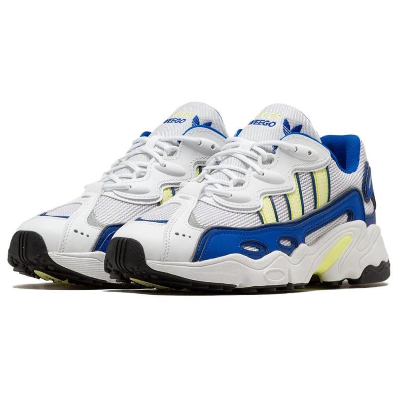 Adidas Women's Ozweego Og 'White Royal Pulse Yellow' Sneakers IE6998