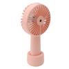 Handheld Misting Fan Quiet 2000mAh 3 Wind Speed 2 Spray Mode 7   Blades USB     Fan for Desktop
