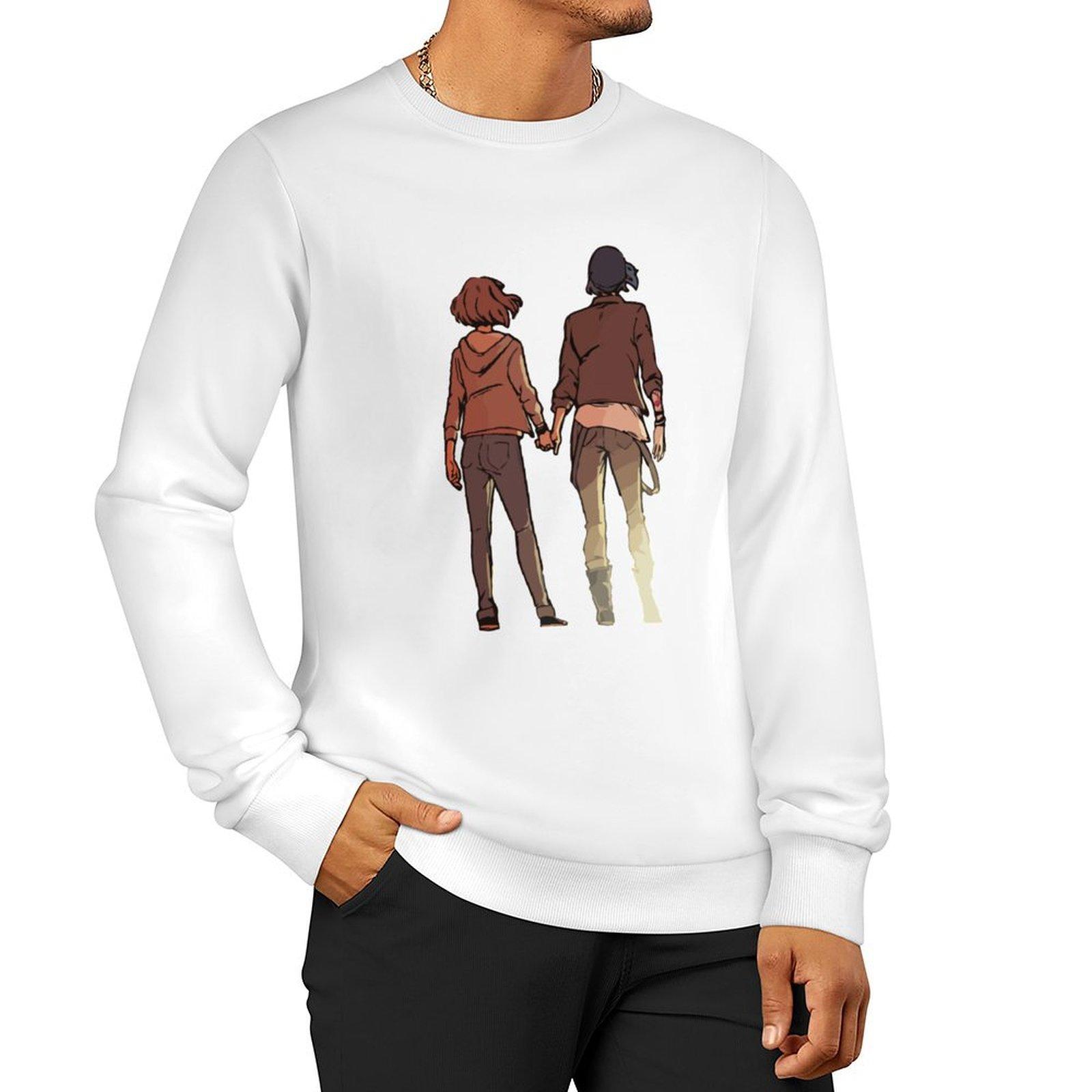 Life Is Strange True Colors пуловер с капюшоном эстетическая одежда новинка в толстовках и свитшотах S белый 1983₽