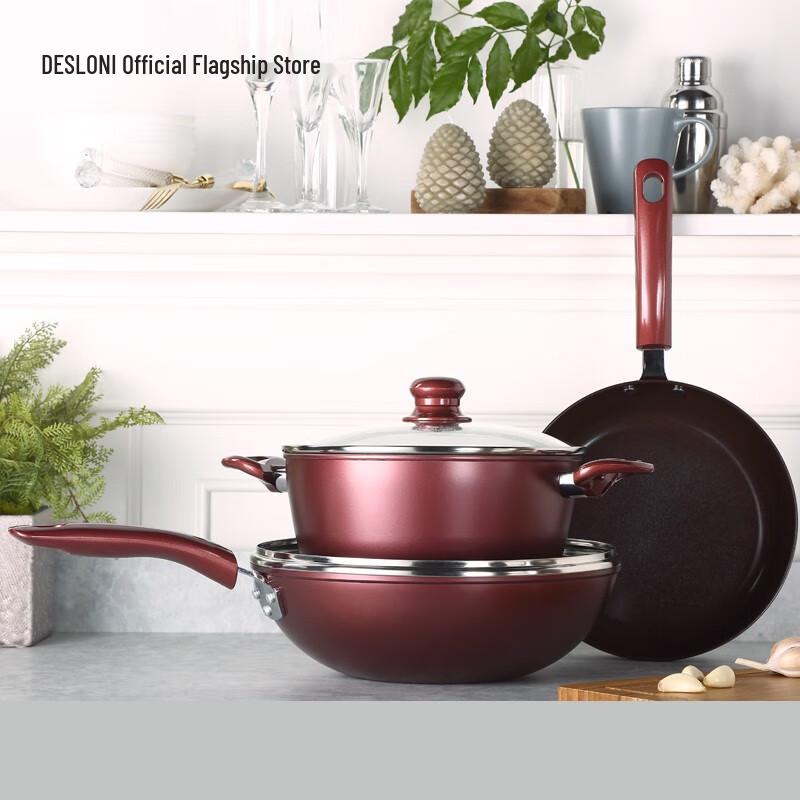 Deslon LeXuan Non-stick Iron Cookware Set