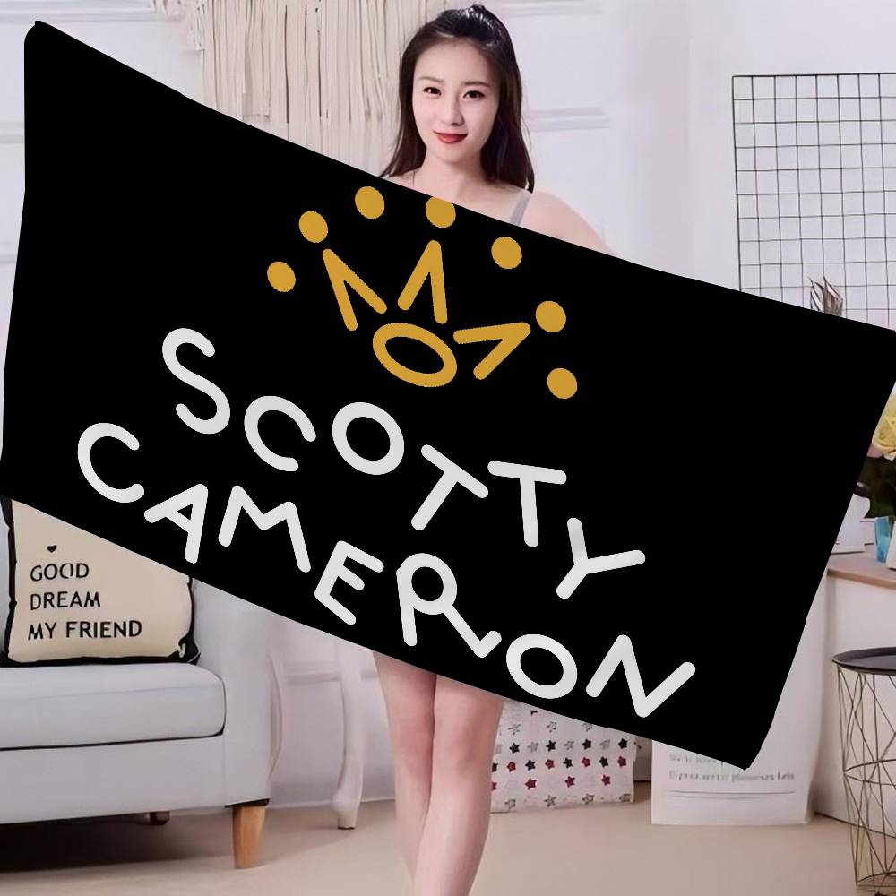 S-Scotty C-Camerons Microfiber Beach Towel Absorbent Quick Dry Soft Yoga Swimming Resort Mountain Climbing Towel