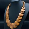 Collana in Legno Stile Africano Retrò Bohemien