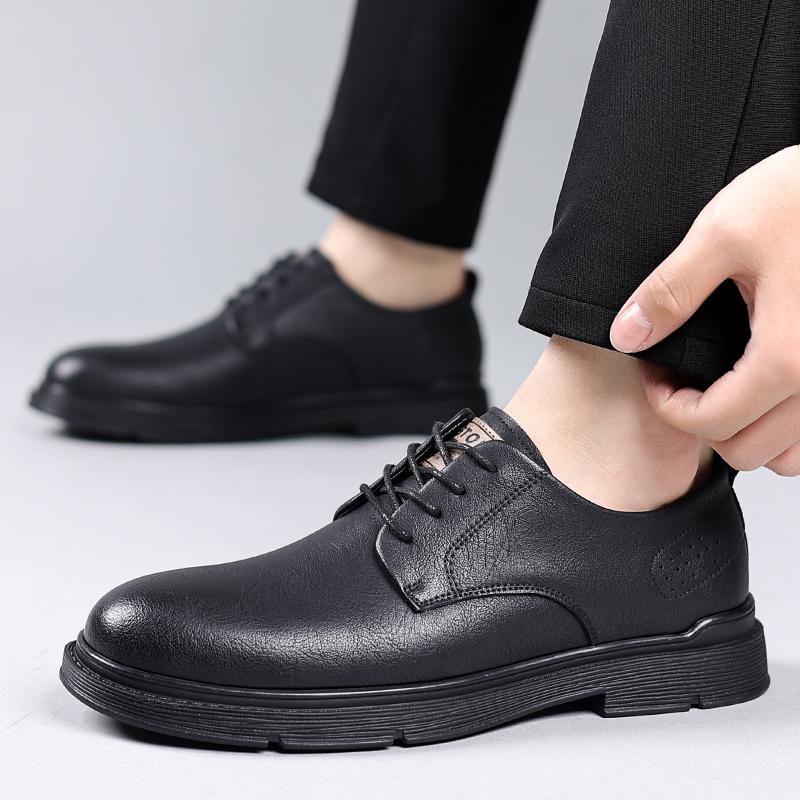 Men's formal leather shoes Minimalist gentleman style Wedding Party Outdoor Leisure Business Daily office Hot selling shoes