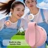 Mute Personal Cooling Clip Fan Bladeless Hanging Waist Fan Handheld Air Cooler  Indoor Outdoor Use