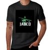 Jade Jaded Artwork Graphic TShirt Blue Archive Graphic T Shirts Street Wear Oversized T Shirts for Men
