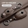 For Mercedes Benz A B C E Class GLS GLA GLK GLC CLS CLA AMG W176 W204 W205 W212 W463 Leather Car Remote Key Case Cover Shell