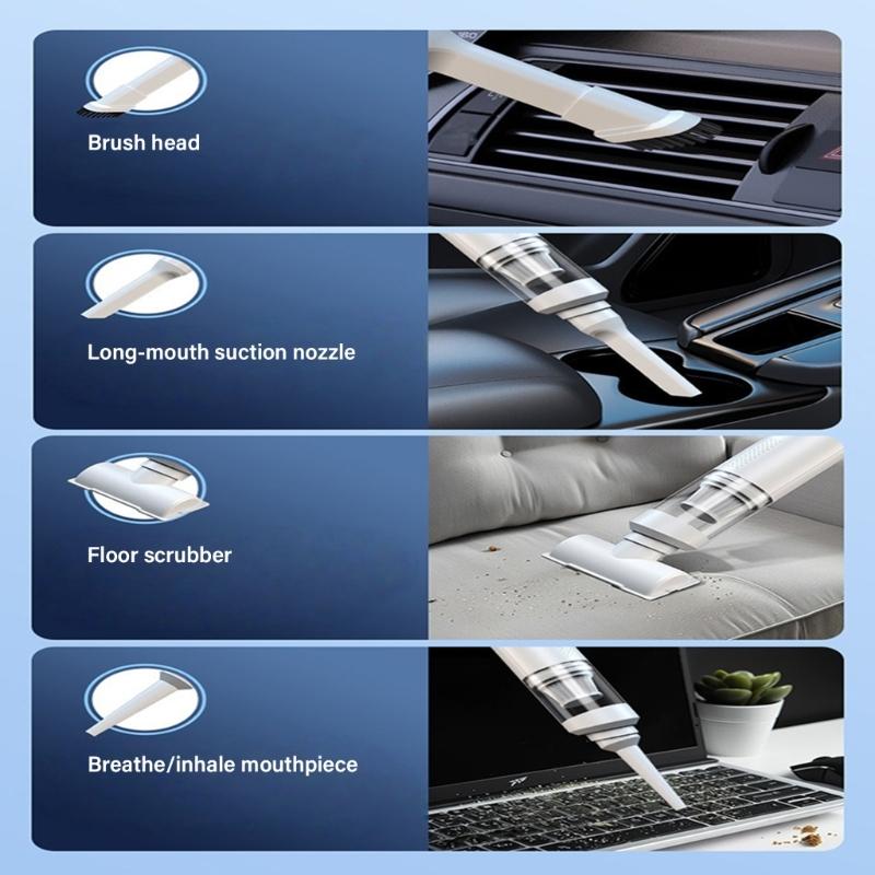 Car Vacuum Cleaner 19000PA Handheld Vacuum Cordless High Power Scution Vacuum Cleaner Cordless Rechargeable