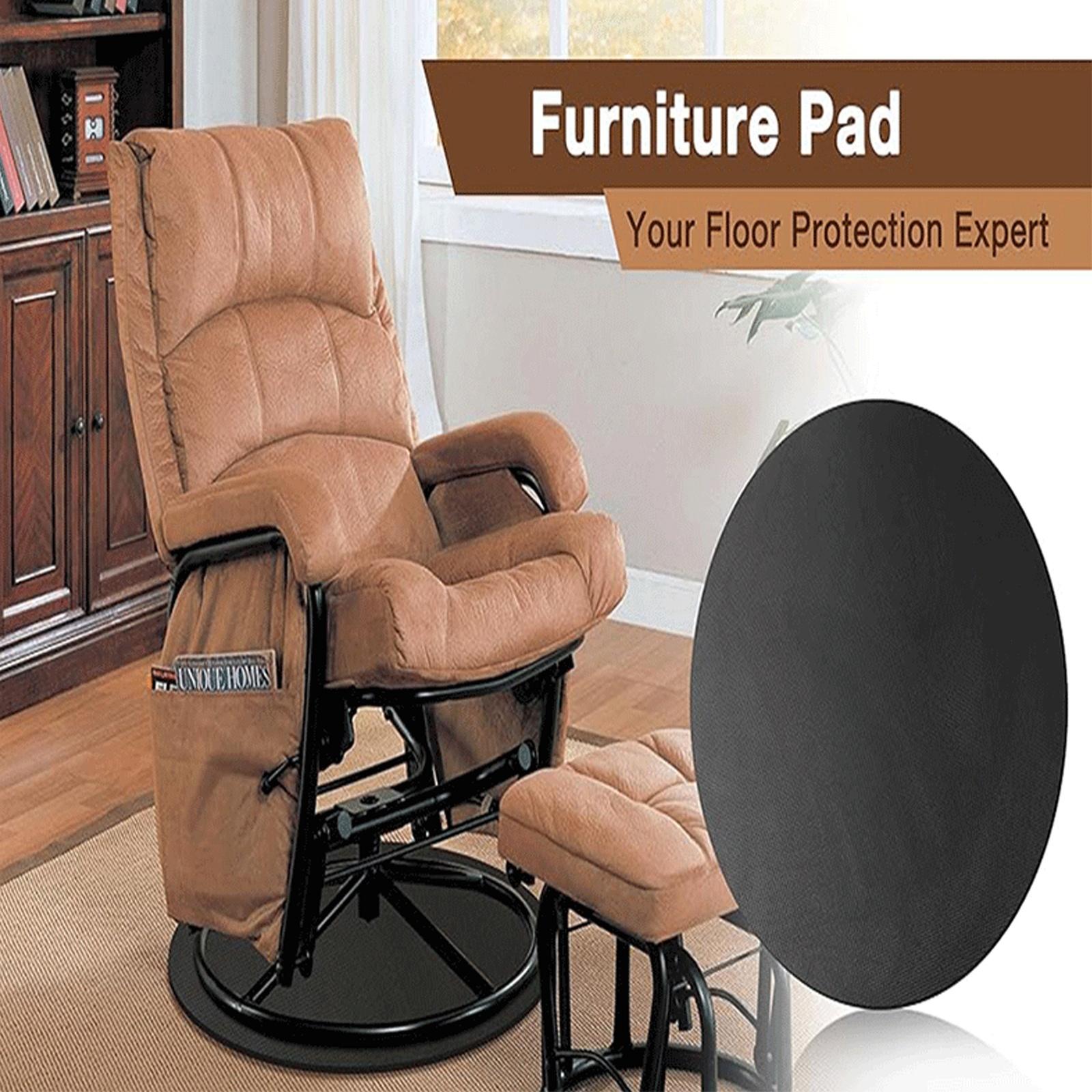 Round Furniture Mats for Recliners Swivel Chairs Hardwood Floors for Room for Hardwood one size