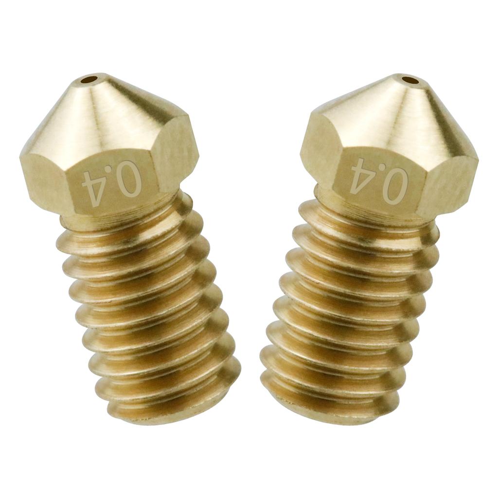 5/10pcs Brass Nozzle For Bambu Lab A1/ A1 Mini, 0.2 0.4 0.6 0.8mm 3D Printer Accessories for Bambulab A1 Mini 3d Printer
