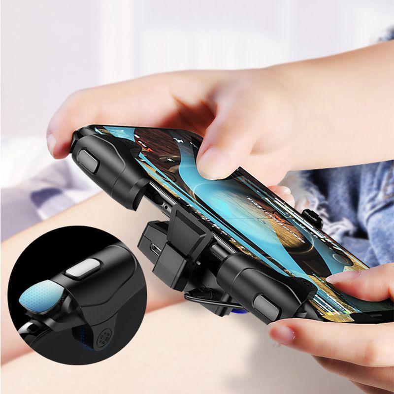Controller per giochi mobili Sensibile Sparo Mira s amepad Tasti Joystick per telefono Controller Per g aming