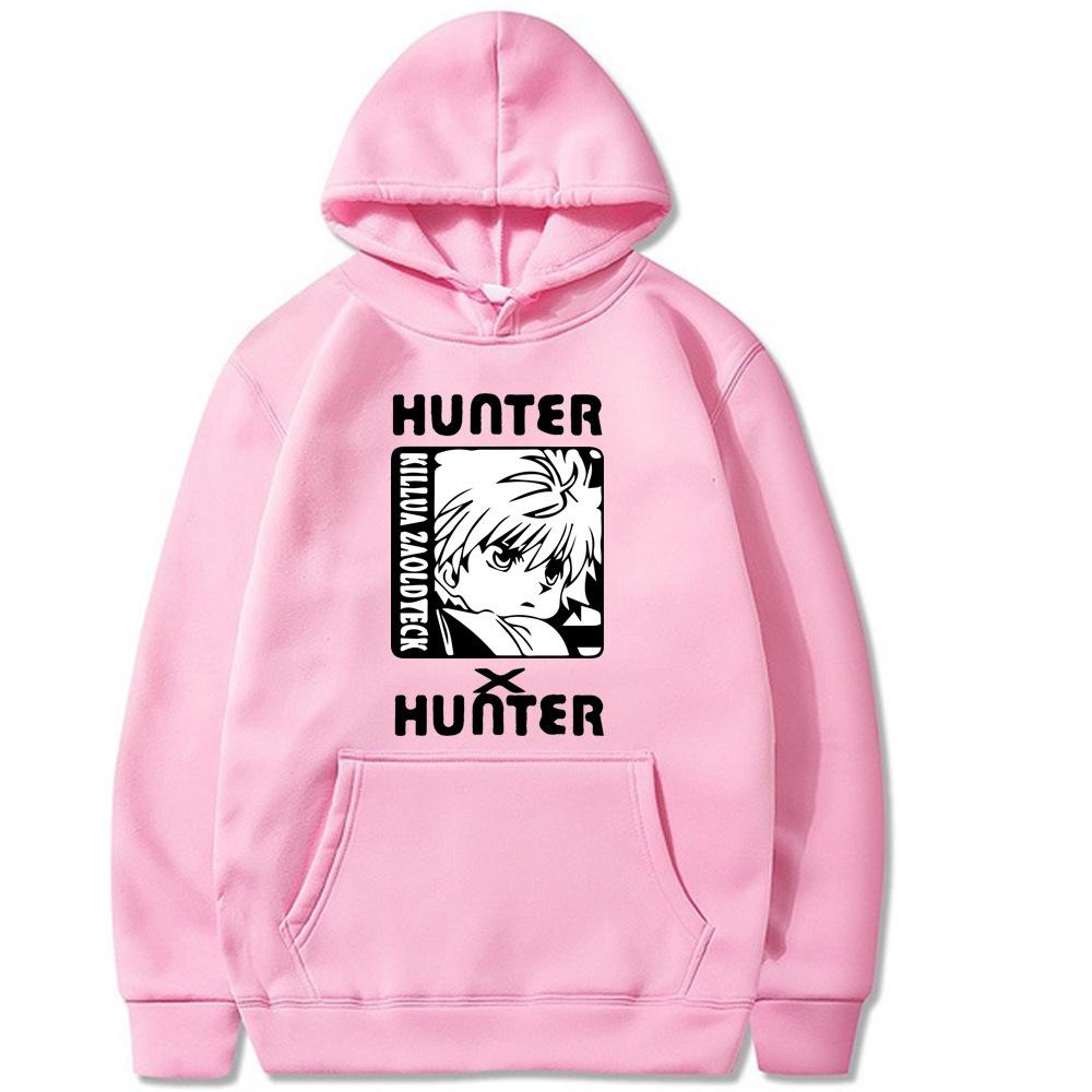 Japanese Animation HUNTER Men's Hoodie Autumn Sweatshirt Men Womnen Fashion Design Pullover Men's Fleece Hoodies
