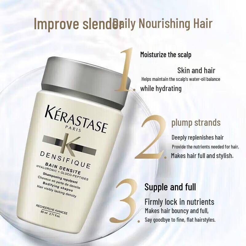 Kerastase Platinum Revitalizing Shampoo & Coastal Cypress Shower Gel Travel Set