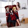 Cartoon Anime K-KakeguruiS Microfiber Blanket Quick Drying Beach Towels Oversized Printing Super Absorbent Pool Towel Blanket