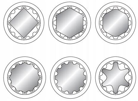 Spline 12 Socket 12 Mm Kr Yato