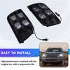 Yellow Turn Signal Light LED Daytime Running Light 2PCS Bumper DRL Fog Lamp For Toyota Sequoia 2007-2017