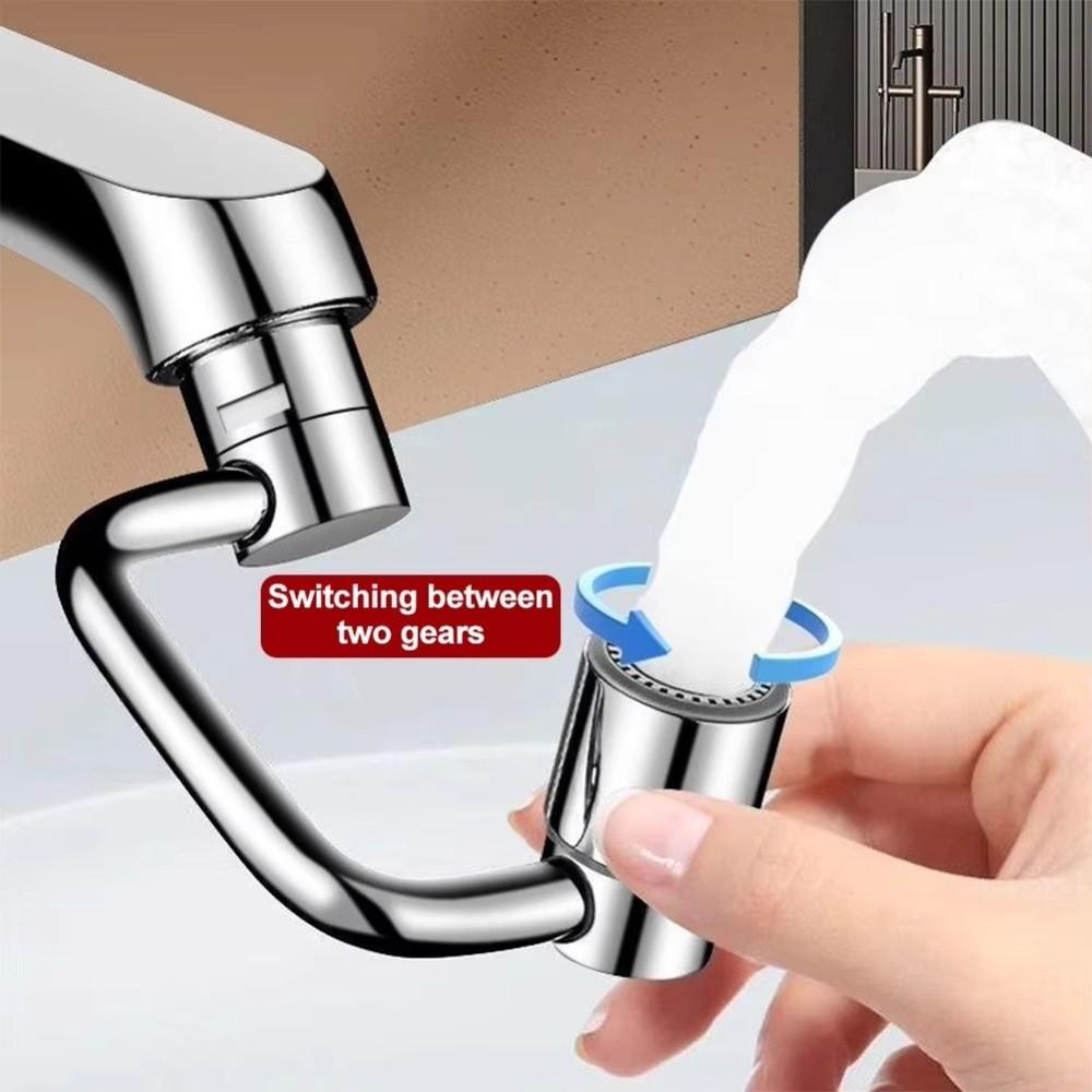 1080° Rotatable Water Faucet Aerator 2 Mode Water Filter Nozzle Bubbler  Kitchen