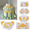 Professional Grade Fondant Border Mold Set With Intricate European Patterns Dishwasher Safe Baking Essential