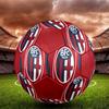 Pallone da Calcio Bologna FC, colorato, adatto a tutte le età, cucito a macchina, materiale in PVC, qualità da competizione, durevole e ad alto rimbalzo